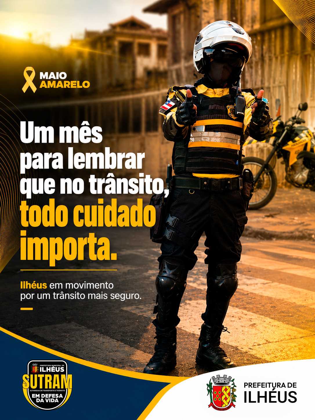 Prefeitura prepara ações do Maio Amarelo em Ilhéus