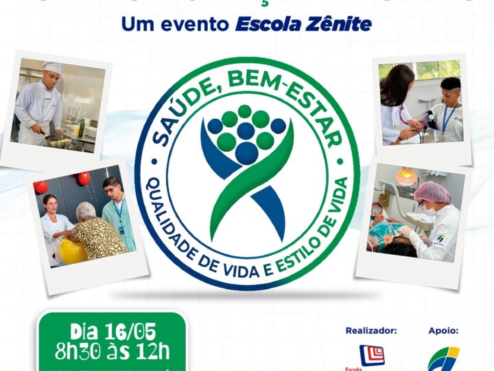 A Escola Zênite realiza neste sábado (16), a Feira de Promoção da Saúde na Faculdade de Ilhéus