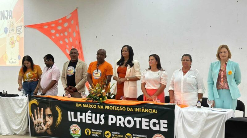 Ilhéus encerra campanha Maio Laranja com seminário sobre proteção de crianças e adolescentes