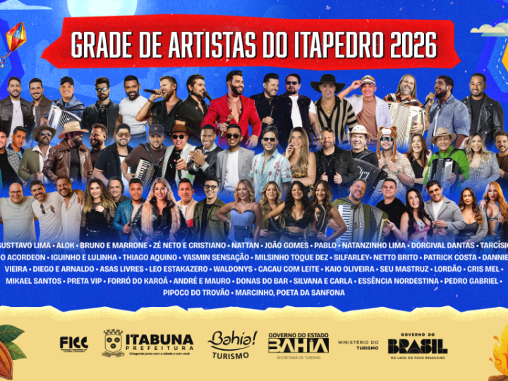 Maior São Pedro do Brasil: Ita Pedro 2026 terá maior grade da história com menor investimento municipal graças à articulação com o Ministério do Turismo