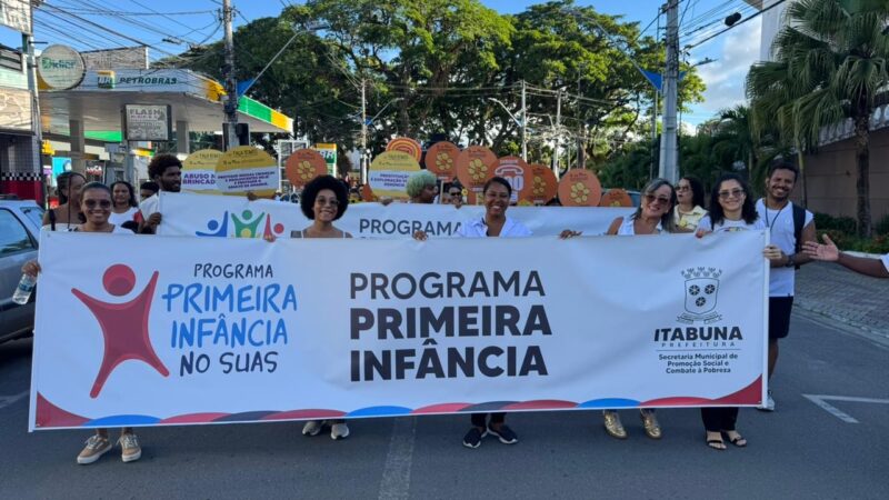 Caminhada do 18 de maio atrai uma multidão em Itabuna no combate à exploração sexual infantil