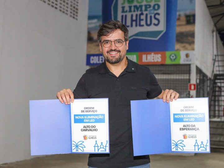 Prefeitura de Ilhéus avança com implantação de iluminação em LED no Alto da Esperança