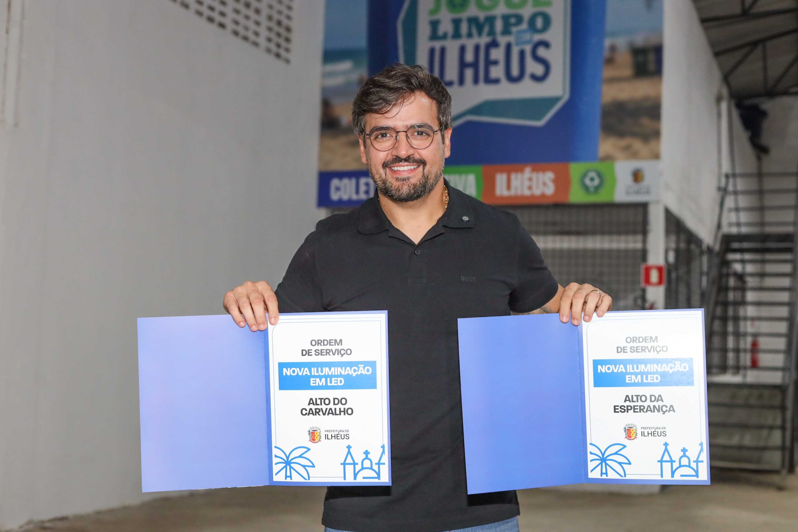 Prefeitura de Ilhéus avança com implantação de iluminação em LED no Alto da Esperança