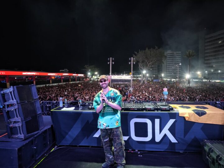 Espetáculo de luzes, drones e palco imersivo: Alok faz apresentação histórica no Ita Pedro 2026