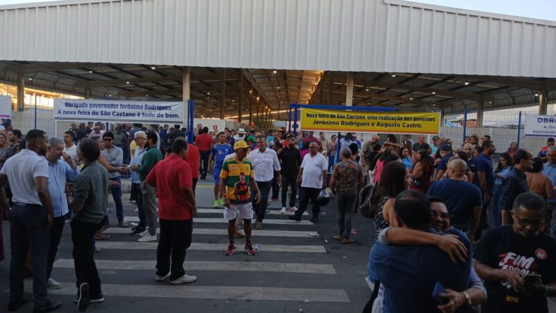 Secretaria de Desenvolvimento Urbano da Bahia e Prefeitura de Itabuna entregam nova feira do São Caetano