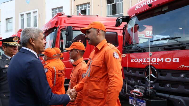 Governador anuncia concurso público para a Polícia Militar e Corpo de Bombeiros com mais de 3300 vagas