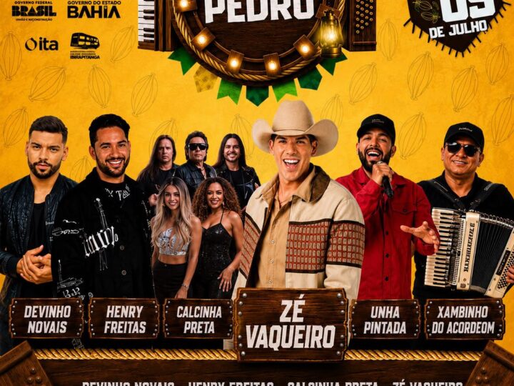IbiraPedro 2026 reúne Zé Vaqueiro, Calcinha Preta, Henry Freitas, Devinho Novaes e Unha Pintada