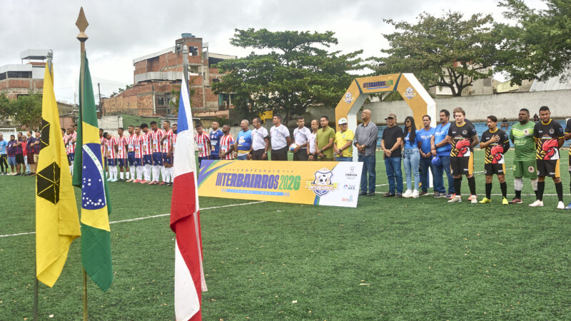 Campeonato Interbairros de Futebol teve seis confrontos com 19 gols na rodada inaugural