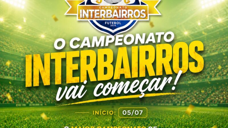 25º Campeonato Interbairros de Futebol de Itabuna começa domingo com 36 seleções