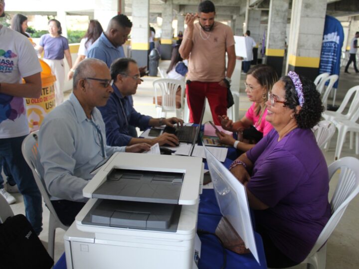 Programa EMASA Mais Perto leva serviços à população na 2ª Edição do projeto Justiça em Território do TJBA