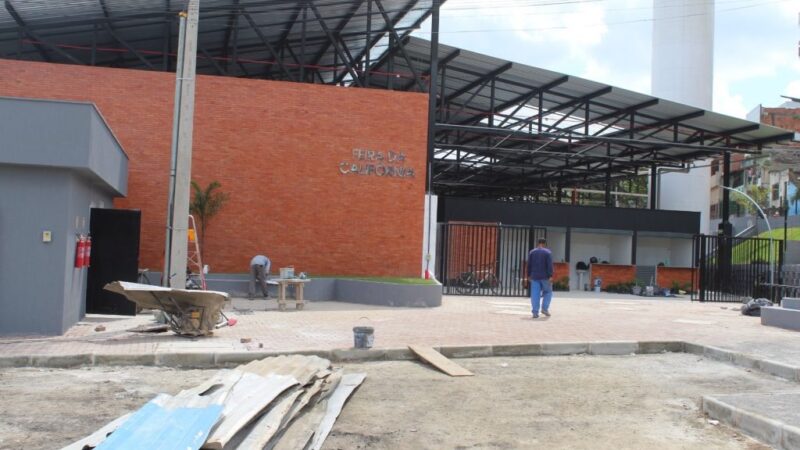 Obras de requalificação da feira livre do Califórnia serão concluídas em setembro