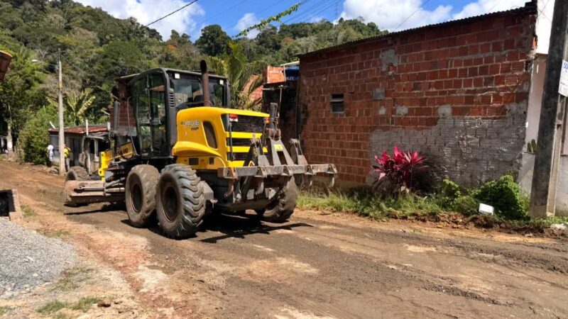 Seinfra mantém frentes de obras em diferentes pontos de Ilhéus