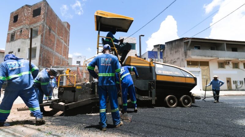 Mais de 70 ruas já foram requalificadas através do Programa Pavimenta Itabuna