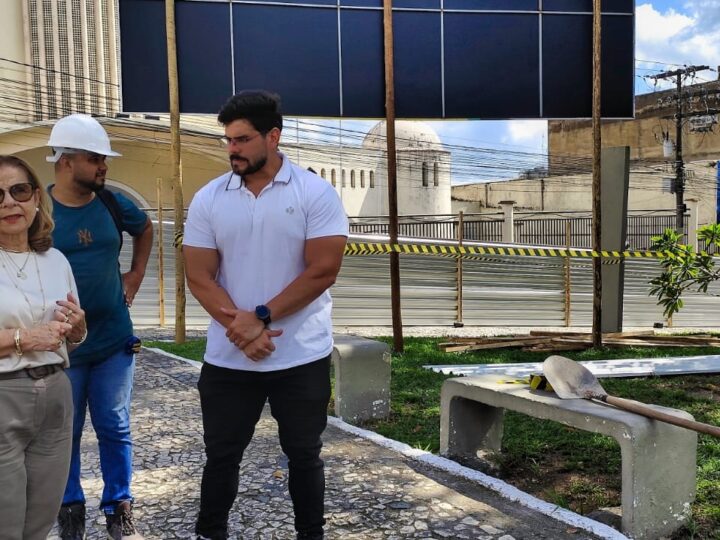 Prefeitura de Itabuna inicia obras de requalificação da Praça Laura Conceição com vistoria da titular da SIURB