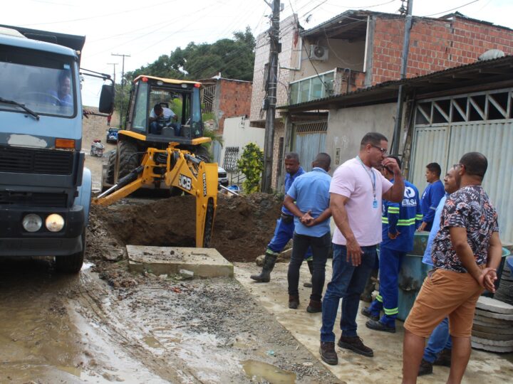 Moradores do Novo Lomanto são atendidos pela nova rede de abastecimento de água implantada pela EMASA