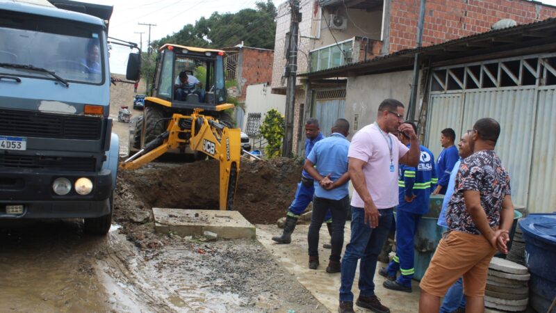 Moradores do Novo Lomanto são atendidos pela nova rede de abastecimento de água implantada pela EMASA