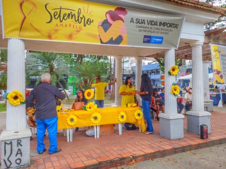 Setembro Amarelo 2026: Saúde de Itabuna promove ação de acolhimento ao sofrimento psíquico