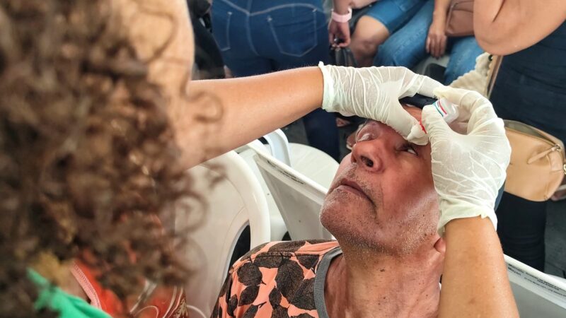 Prefeitura de Itabuna realizou mais de 600 atendimentos no primeiro dia do Mutirão de Oftalmologia