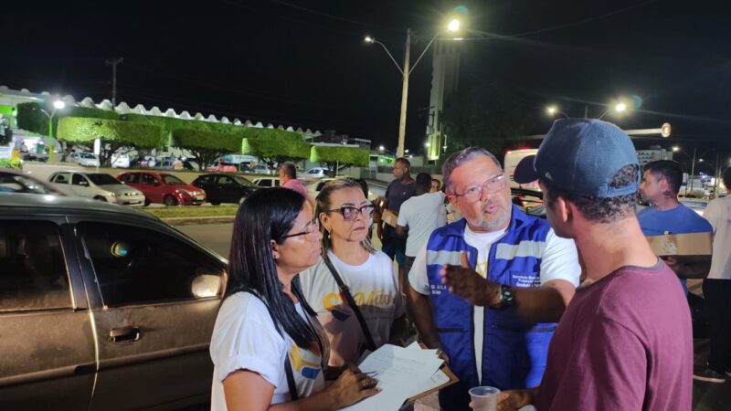 Prefeitura de Itabuna faz primeira abordagem do Programa Mãos Amigas para acolher moradores de rua