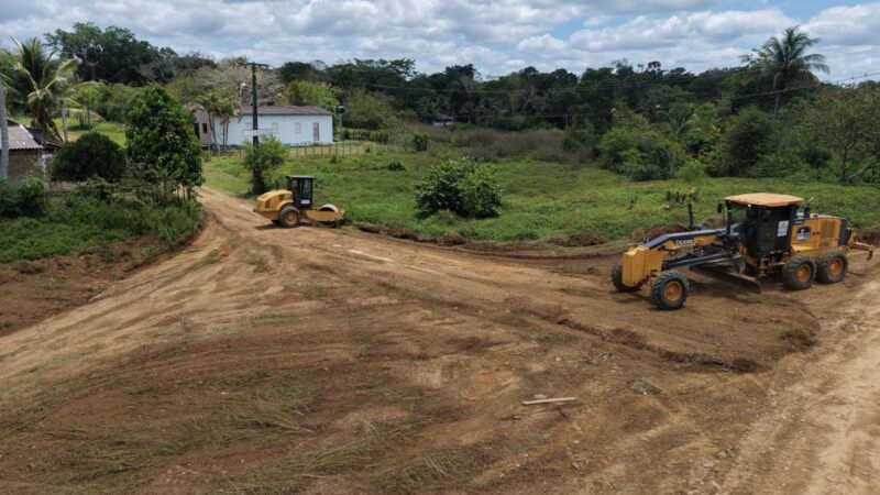Prefeitura realiza patrolamento de estradas no assentamento João Amazonas