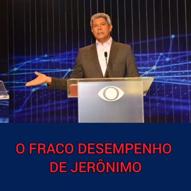 Até as freiras do convento das Carmelitas se surpreenderam com o fraco desempenho de Jerônimo Rodrigues no debate de ontem, domingo (7), na Band. Muito nervoso e totalmente desconectado, o candidato do PT ao governo da Bahia deixou os companheiros e aliados preocupados. O que se comenta nos bastidores do lulopetismo da Boa Terra é que Jerônimo, se continuar com essa performance nos debates, vai terminar dificultando o esforço do governador Rui Costa no sentido de tornar sua candidatura eleitoralmente forte, dando um chega pra lá na possibilidade do petista não ir para o segundo turno, com a disputa final sendo travada entre ACM Neto (UB) e João Roma (PL). É evidente que Jerônimo, através de sua equipe de marketing e da coordenação da campanha, pode melhorar nos próximos confrontos. Do contrário, a situação vai ficar complicada. Em relação a ausência do ex-prefeito de Salvador, os netistas lembram que o então candidato Rui Costa não compareceu no debate da sucessão de 2018. O ex-ministro da Cidadania não teve uma boa atuação. Mas diante de um Jerônimo Rodrigues perdido, com um semblante de derrota, demonstrando um incontido nervosismo, se transformou no destaque da primeira peleja política. No frigir dos ovos, a ironia do amigo Saad terminou fazendo sucesso nas redes sociais : "o melhor do debate foi ACM Neto". *(COLUNA WENSE, SEGUNDA, 8 DE AGOSTO DE 2022)*.  Foto: BAND TV