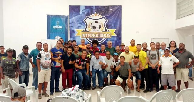 A Secretaria de Esportes e Lazer de Itabuna promoveu reunião com Presidentes de Associações e Diretores de Esportes dos Bairros, para tratar de assuntos referentes a realização do Campeonato Interbairros de futebol 2022.